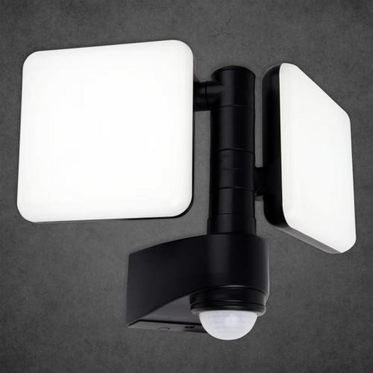 AUßENWANDLEUCHTE Jaro 32,5/23/14 cm   - Anthrazit, Design, Kunststoff (32,5/23/14cm) - Näve