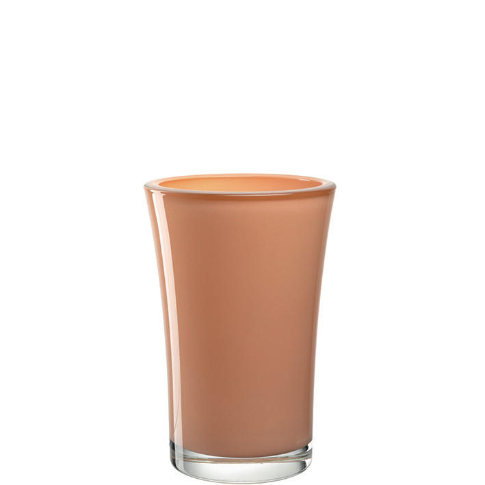 VASE 21,40 cm  - Orange, Basics, Glas (14,00/21,40/14,00cm) - Leonardo