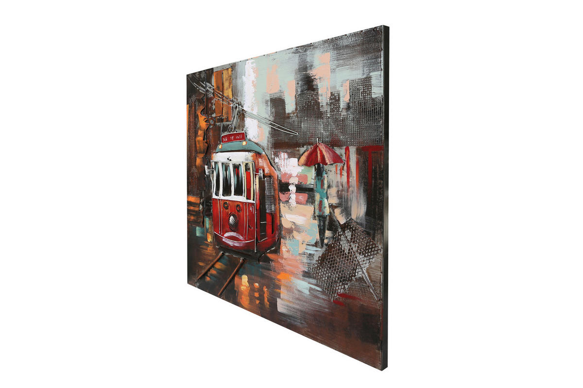 METALLBILD Fahrzeuge  - Multicolor, LIFESTYLE, Metall (100qm) - Monee