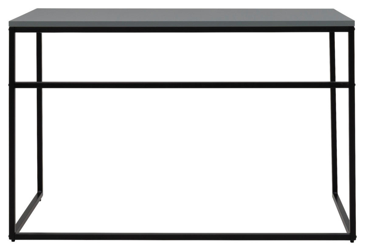 SCHREIBTISCH  in Grün, Schwarz  - Schwarz/Grün, Design, Holzwerkstoff/Metall (118/75/60cm)