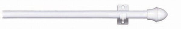 BISTROSTANGE 225 cm  - Weiß, Basics, Metall (225cm) - Homeware