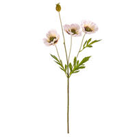 DEKORAČNÍ KVĚTINA 69 cm - bílá, Basics, textil (69cm)