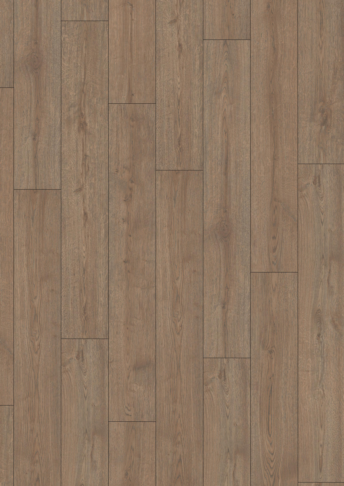 LAMINATBODEN Turin Eiche EGGER Nature Sense Aqua  per  m² - Eichefarben/Dunkelbraun, KONVENTIONELL, Holzwerkstoff (129.2/19.3/0.8cm) - Egger Holzwerkstoffe