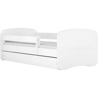 POSTEL PRO DĚTI A MLÁDEŽ, 80/160 cm, bílá - bílá/barvy břízy, Moderní, dřevo/kompozitní dřevo (80/160cm) - MID.YOU