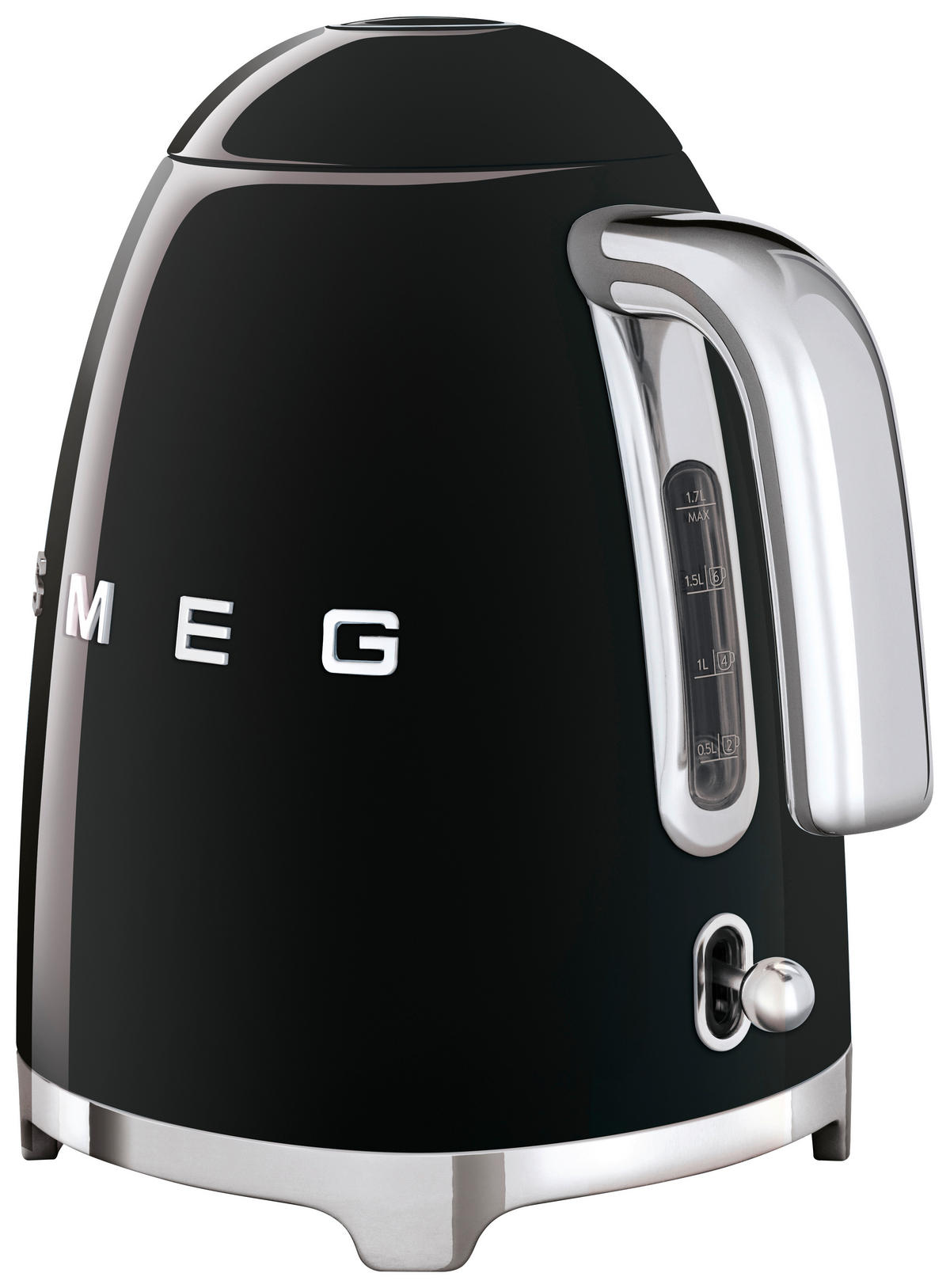 WASSERKOCHER 1.7 l  - Schwarz, Basics, Metall (22,6/24,8/17,1cm) - SMEG