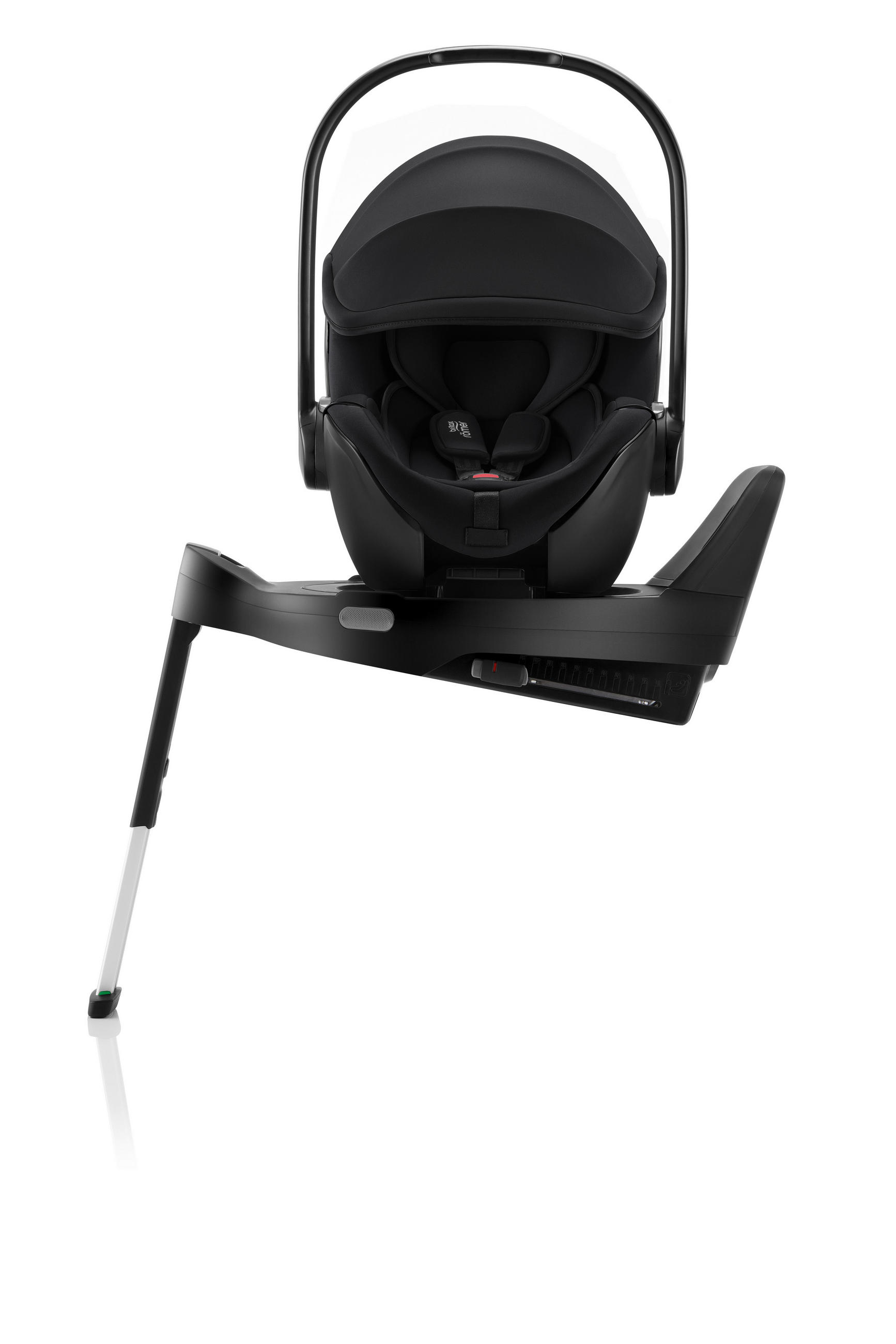 BABYSCHALE Baby-Safe Pro SPACE BLACK   - Schwarz, Basics, Kunststoff/Textil (44/62,5/65,5cm) - Britax Römer
