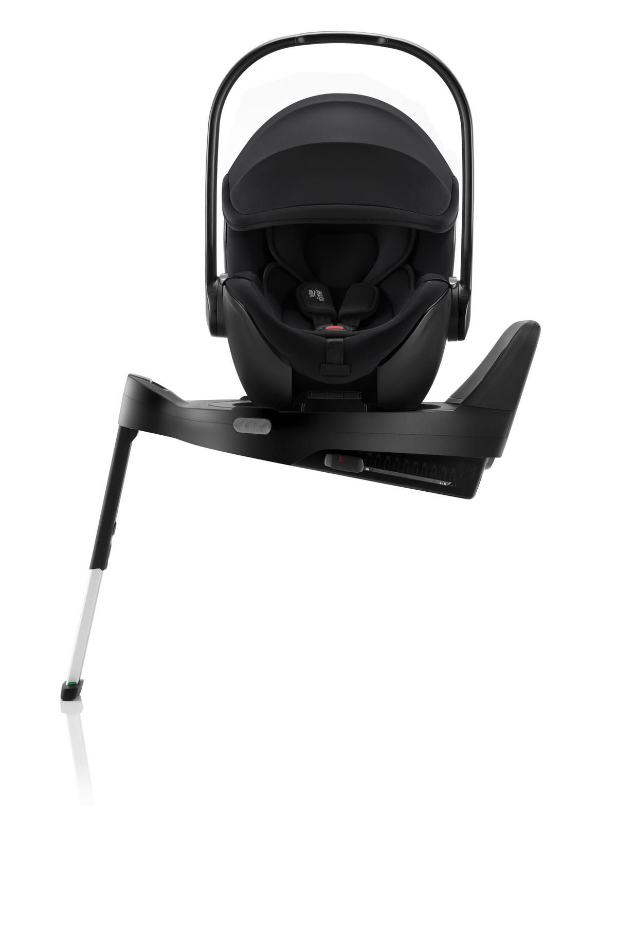 BABYSCHALE Baby-Safe Pro SPACE BLACK   - Schwarz, Basics, Kunststoff/Textil (44/62,5/65,5cm) - Britax Römer