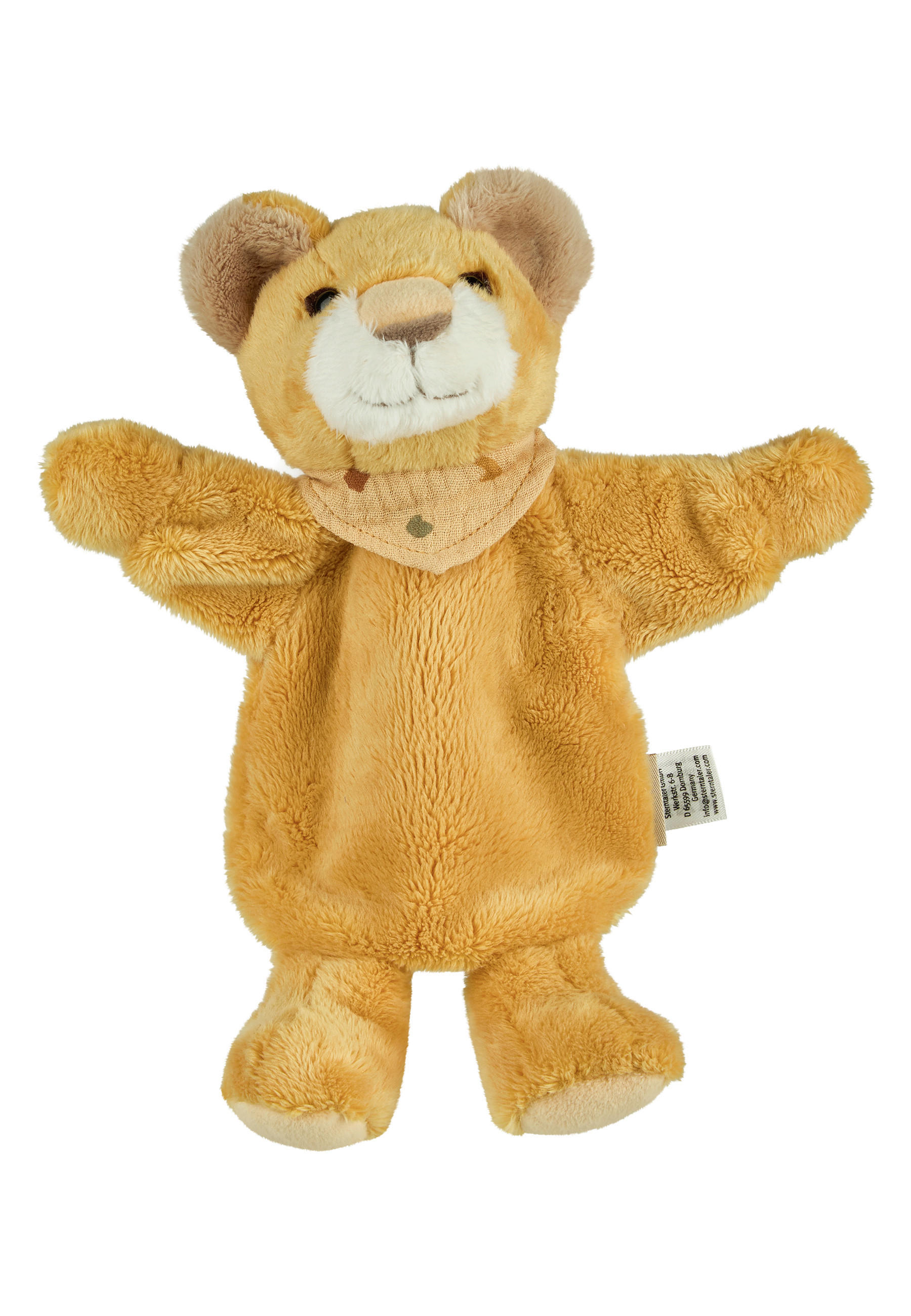 HANDPUPPE - Hellgelb, Basics, Textil (24/13/8cm) - Sterntaler