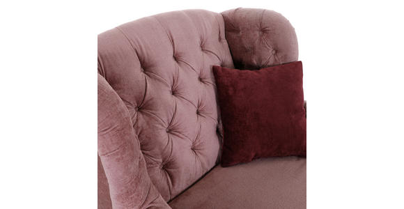 XXL-SESSEL - Bordeaux/Schwarz, Design, Holz/Textil (127/106/149cm) - Landscape