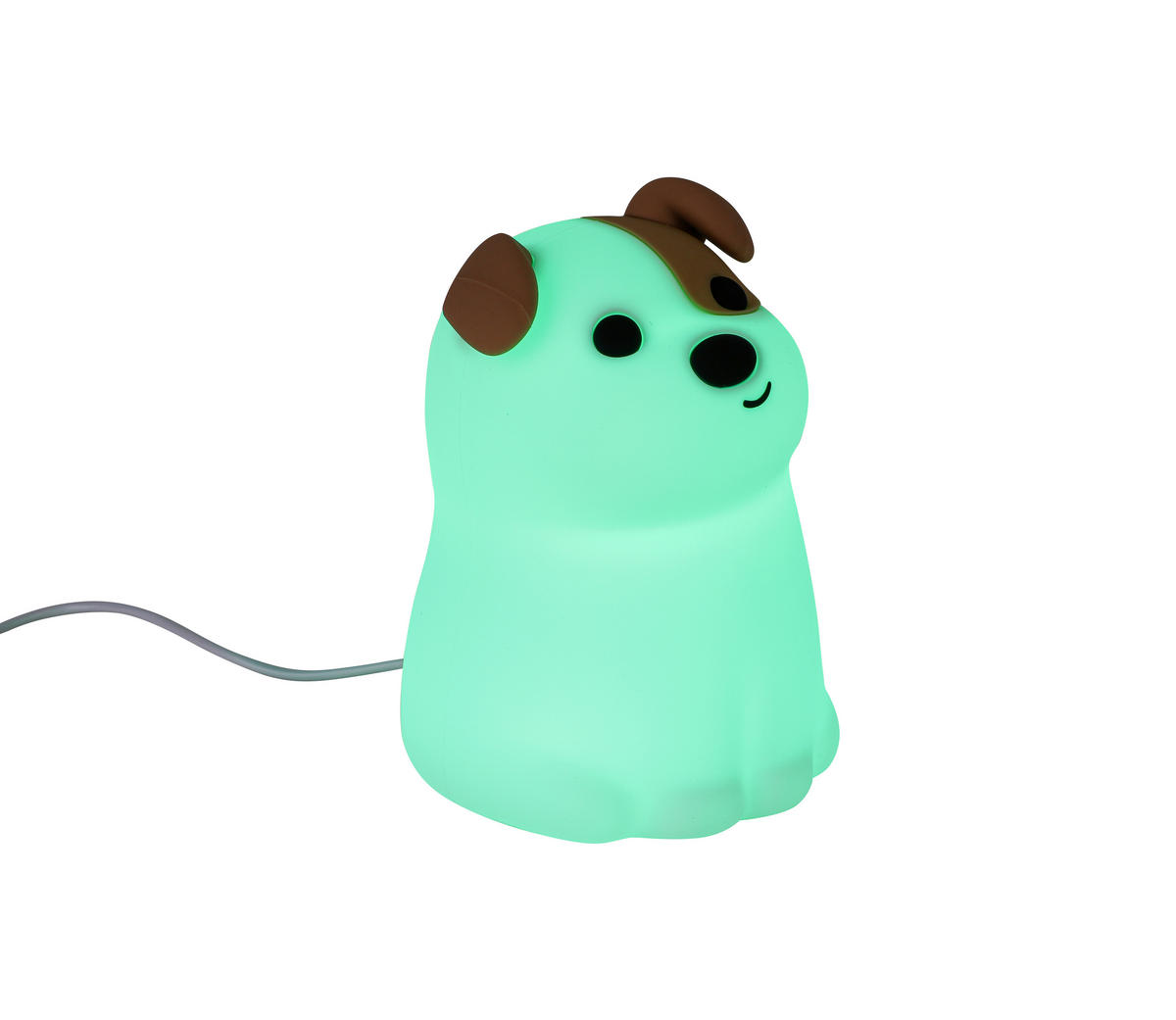 NOČNÉ SVETLO, 9,2/13,8/11,5 cm - biela, Trend, plast (9,2/13,8/11,5cm) - Novel