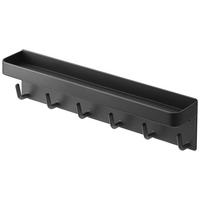 SCHLÜSSELHALTER - Schwarz, Basics, Metall (24,5/7,5/6cm)