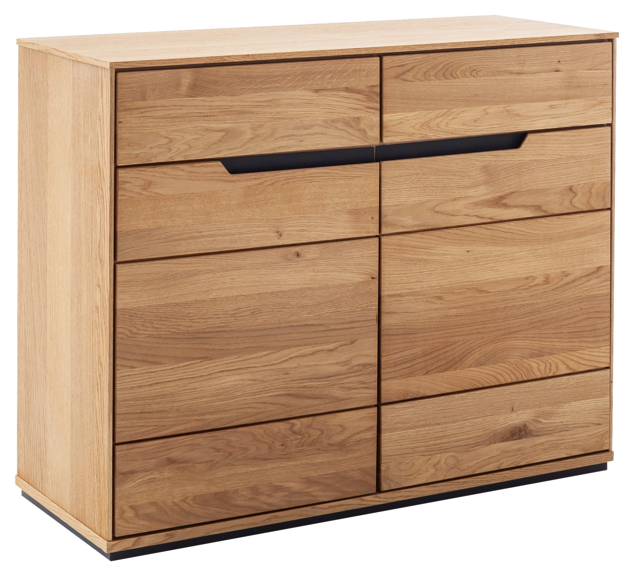SIDEBOARD  103/82/41 cm 2 Schublade(n)  - Wildeiche, Natur, Holz/Holzwerkstoff (103/82/41cm) - Linea Natura