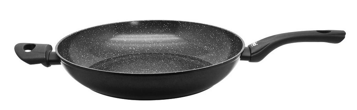 BRATPFANNE Pure Belugo 32 cm  - Schwarz, Basics, Metall (32cm) - ELO