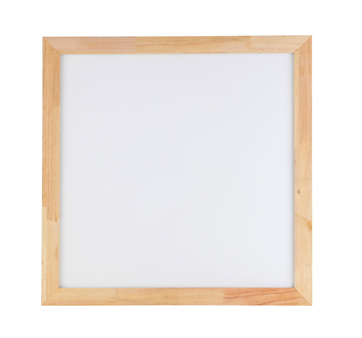 LED-DECKENLEUCHTE Hina 45/45/4,5 cm   - Schwarz/Naturfarben, Basics, Holz/Kunststoff (45/45/4,5cm) - Novel