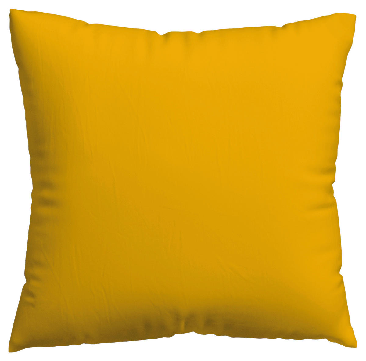 KISSENHÜLLE EASY JERSEY 40/40 cm  - Dunkelgelb, Basics, Textil (40/40cm) - Schlafgut