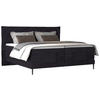 BOXSPRINGBETT 180/200 cm  in Anthrazit  - Anthrazit/Schwarz, Konventionell, Textil/Metall (180/200cm) - Esposa