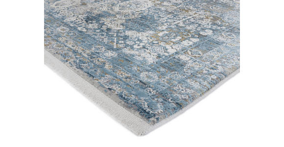 LÄUFER 80/200 cm Toulon Blau, Grau  - Blau/Grau, Design, Textil (80/200cm) - Dieter Knoll