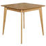 ESSTISCH Wildeiche massiv rechteckig Eichefarben - Eichefarben, KONVENTIONELL, Holz (80/80/76cm) - Carryhome ESSTISCH Wildeiche massiv rechteckig Eichefarben - Eichefarben, KONVENTIONELL, Holz (80/80/76cm) - Carryhome