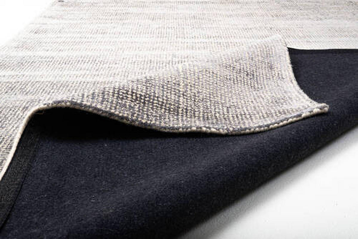 HANDWEBTEPPICH 190/290 cm Silberfarben  - Silberfarben, Basics, Textil (190/290cm) - Tom Tailor
