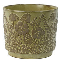 KVETINÁČ keramika, 15/17,5 cm - viacfarebná, Natur, keramika (15/17,5cm) - Ambia Home