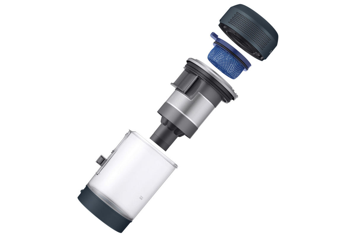 AKKU-HANDSTAUBSAUGER BESPOKE JET CLEAN  - Schwarz/Dunkelblau, Basics, Kunststoff/Metall (25/100/21cm) - Samsung