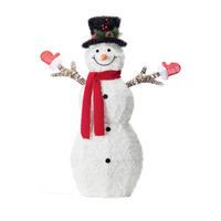 LED-DEKOLEUCHTE 85/120/25 cm  - Rot/Schwarz, Trend, Textil/Metall (85/120/25cm) - X-Mas