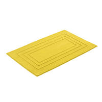 BADEMATTE Senfgelb 67/120 cm  - Senfgelb, Basics, Textil (67/120cm) - Vossen