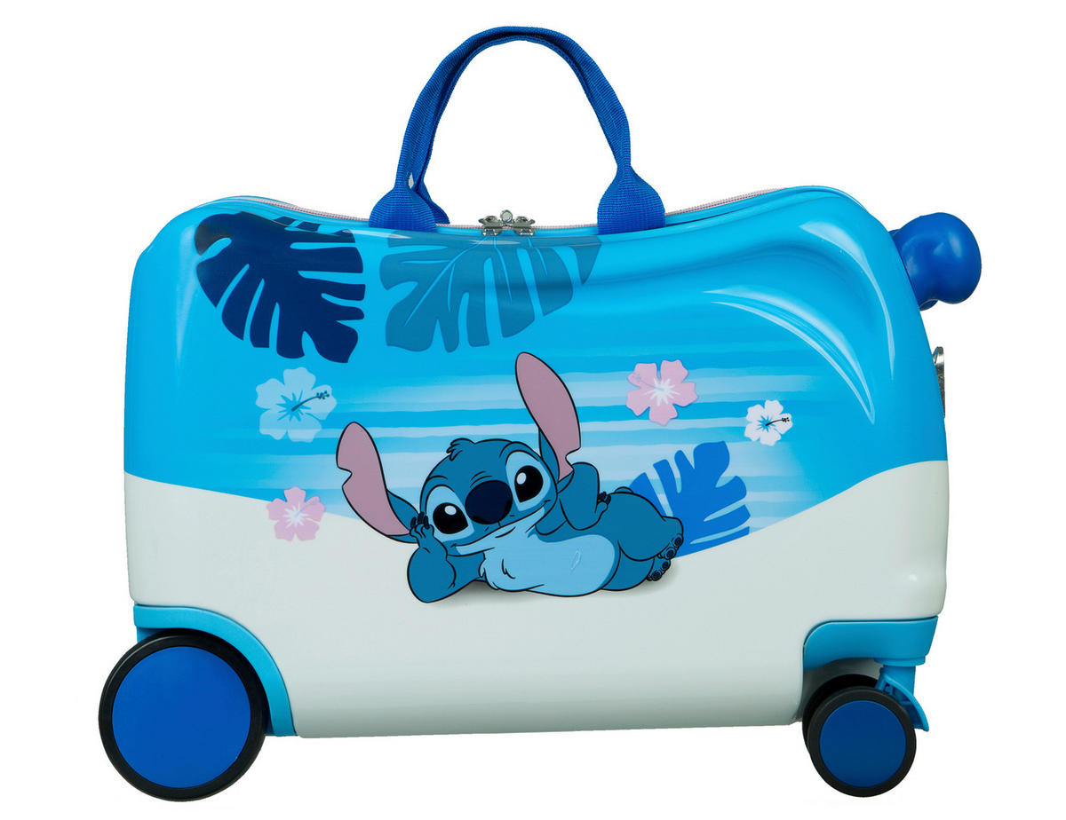 REISEKOFFER Hellblau, Hellrosa, Perlmutt  - Hellrosa/Perlmutt, Basics, Kunststoff (47,50/23/32cm) - Disney