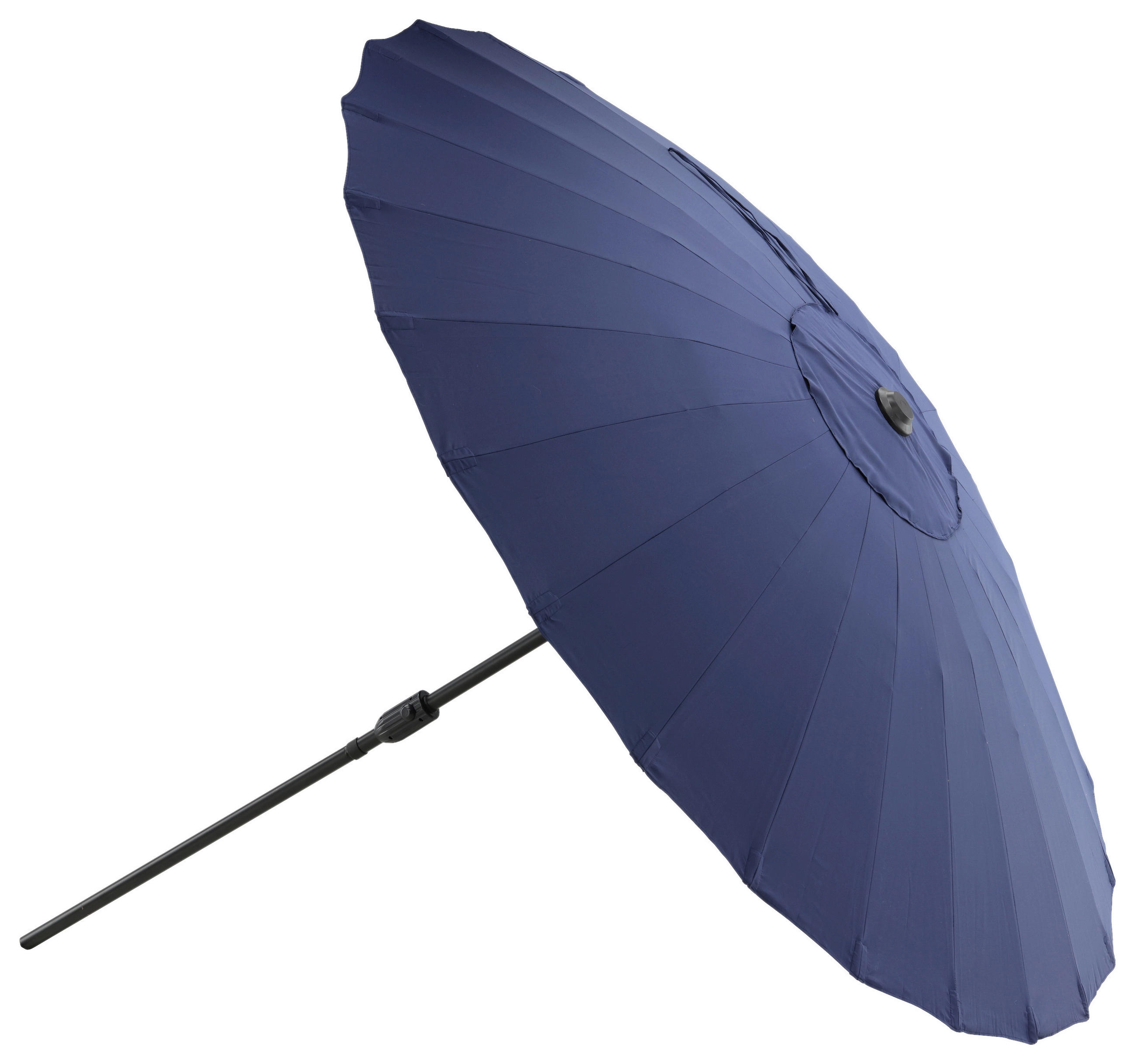 SONNENSCHIRM  - Blau, KONVENTIONELL (270/270cm) - Gardenson