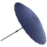 SONNENSCHIRM  - Blau, KONVENTIONELL (270/270cm) - Gardenson