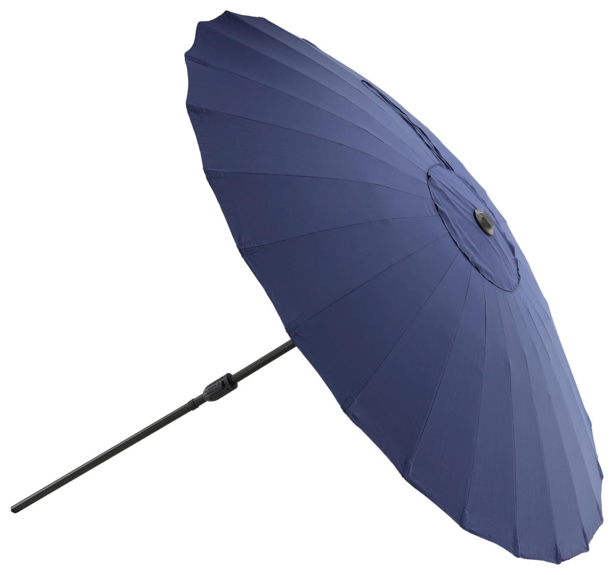 SONNENSCHIRM  - Blau, KONVENTIONELL (270/270cm) - Gardenson