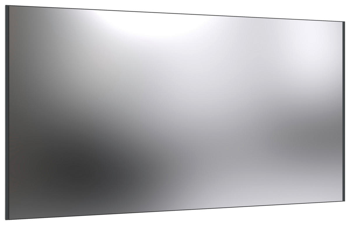 SPIEGEL 58/106/2 cm  - Graphitfarben, Design, Glas/Holzwerkstoff (58/106/2cm) - Boxxx