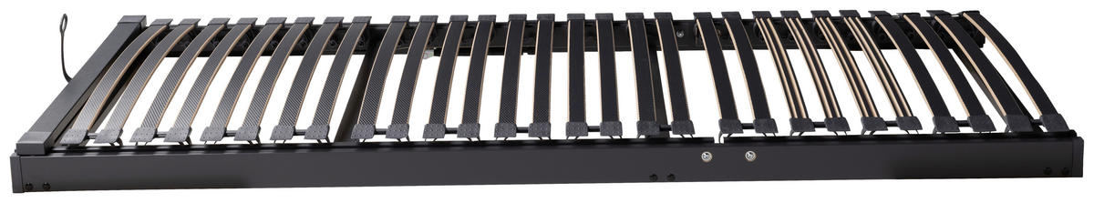 LATTENROST 140/200 cm Fußteil verstellbar, Buche  - Anthrazit, Basics, Holz (140/200cm) - Tempur