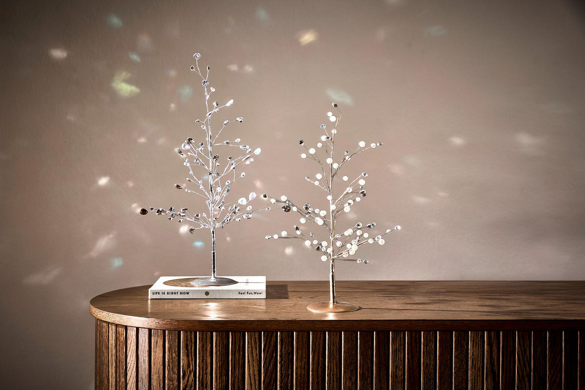 DEKOWEIHNACHTSBAUM SCF23066G - Transparent, LIFESTYLE, Papier/Kunststoff (9/35cm) - X-Mas
