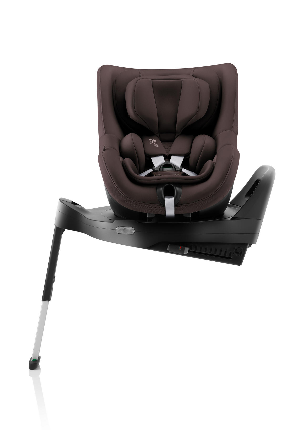 REBOARDER-KINDERSITZ Dualfix Pro Chocolate  - Dunkelbraun, Basics, Kunststoff/Textil (44/48/74cm) - Britax Römer