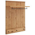 GARDEROBENPANEEL  in 90/120/30 cm  - Wildeiche, Natur, Holz/Holzwerkstoff (90/120/30cm) - Waldwelt