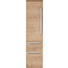 HOCHSCHRANK 30/126,8/38 cm - Chromfarben/Eichefarben, Basics, Glas/Holzwerkstoff (30/126,8/38cm) - Dieter Knoll HOCHSCHRANK 30/126,8/38 cm - Chromfarben/Eichefarben, Basics, Glas/Holzwerkstoff (30/126,8/38cm) - Dieter Knoll