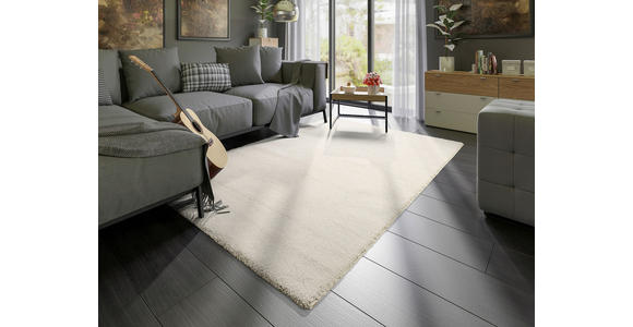 WEBTEPPICH 140/200 cm Weiß  - Weiß, Basics, Textil (140/200cm) - Novel