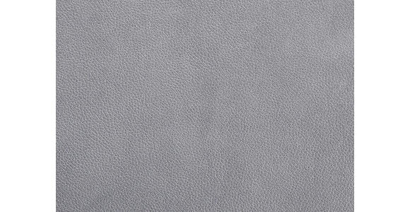 ECKBANK 196/137 cm  in Edelstahlfarben, Graublau  - Edelstahlfarben/Graublau, Design, Textil/Metall (196/137cm) - Dieter Knoll