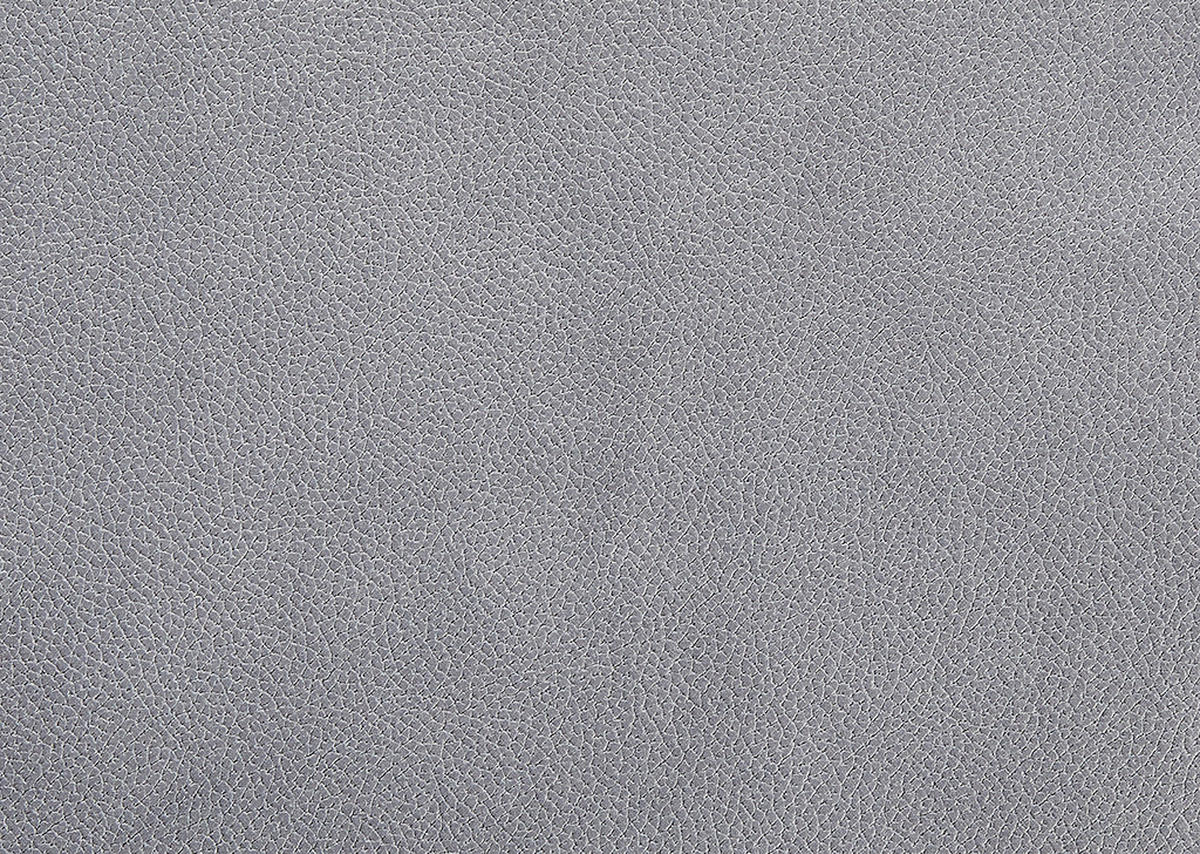 ECKBANK 196/160 cm  in Edelstahlfarben, Graublau  - Edelstahlfarben/Graublau, Design, Textil/Metall (196/160cm) - Dieter Knoll