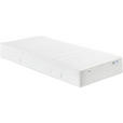 TASCHENFEDERKERNMATRATZE 90/200 cm Höhe ca. 23 cm  - Weiß, KONVENTIONELL, Textil (90/200cm) - Sleeptex