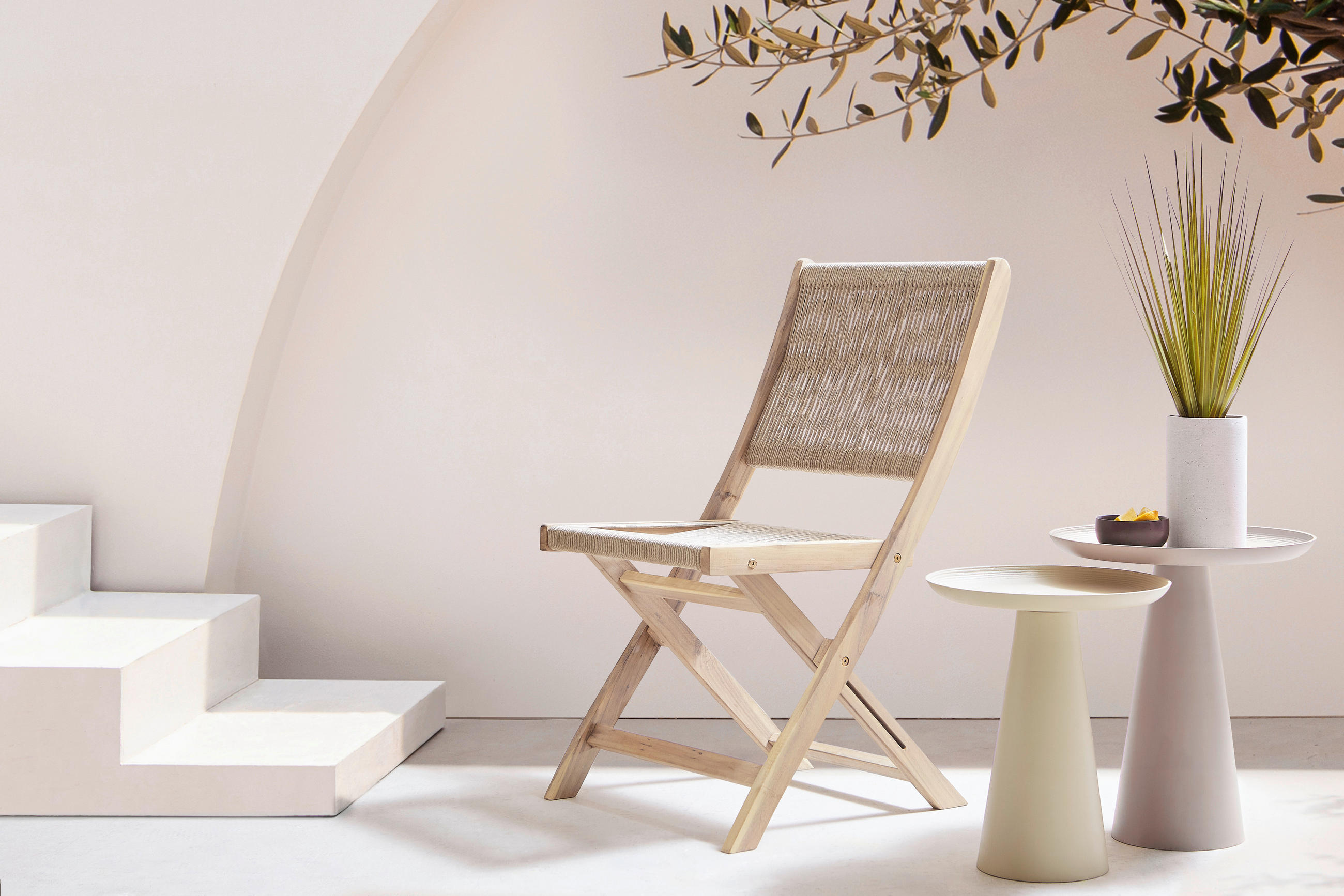 GARTENSTUHL in Holz Akaziefarben  - Akaziefarben, MODERN, Holz (50/87/58cm) - Ambia Garden