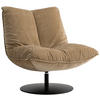SESSEL in Webstoff Sandfarben, Beige  - Sandfarben/Beige, MODERN, Textil/Metall (86/92/99cm) - Emilio Belluti