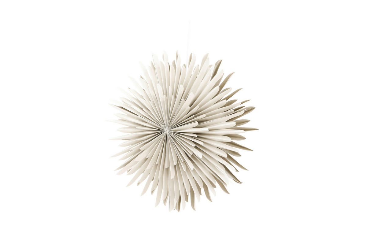 HÄNGLAMPA 60/60/21 cm  - beige, Basics, papper (60/60/21cm) - P & B