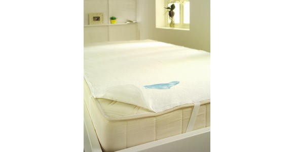MATRATZENAUFLAGE 140/200 cm - Weiß, Basics, Textil (140/200cm) - Sleeptex