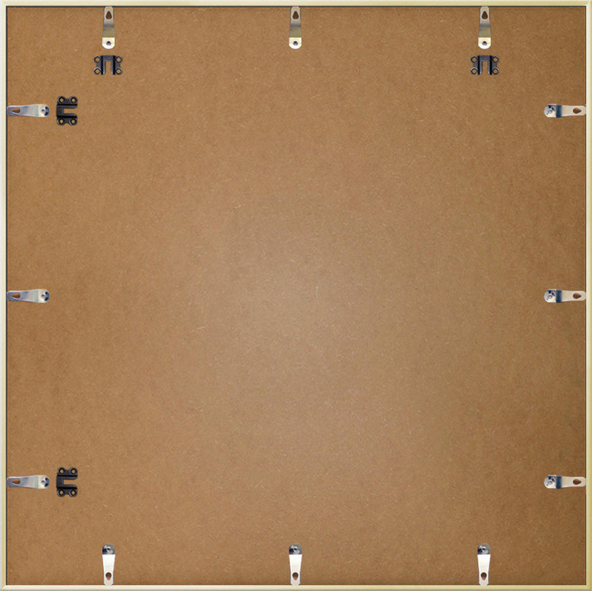 BILDERRAHMEN - Goldfarben, Basics, Papier/Holzwerkstoff (70/70/1,8cm)