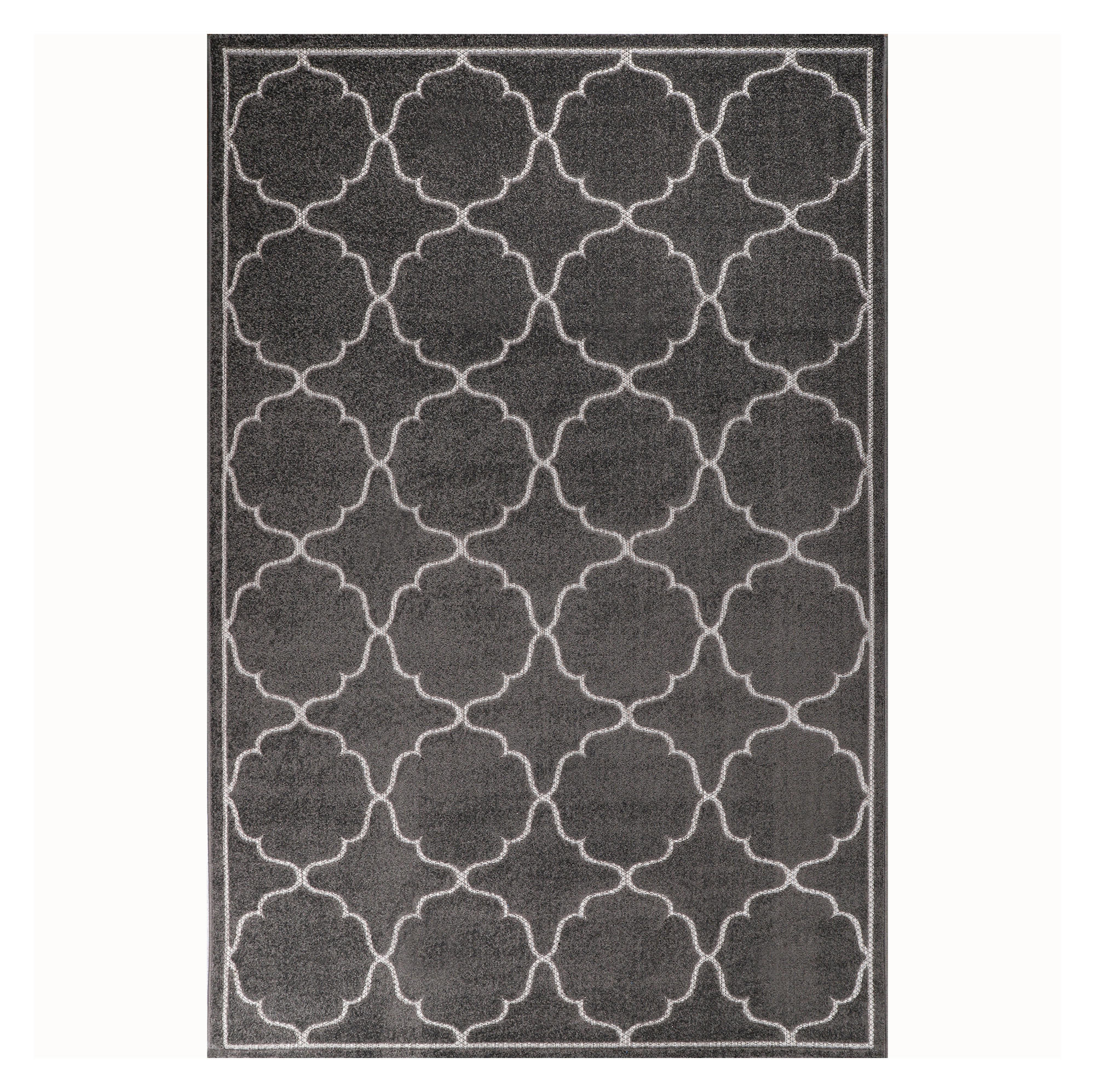 LÄUFER 80/200 cm Berlin Grau  - Grau, LIFESTYLE, Kunststoff/Textil (80/200cm)