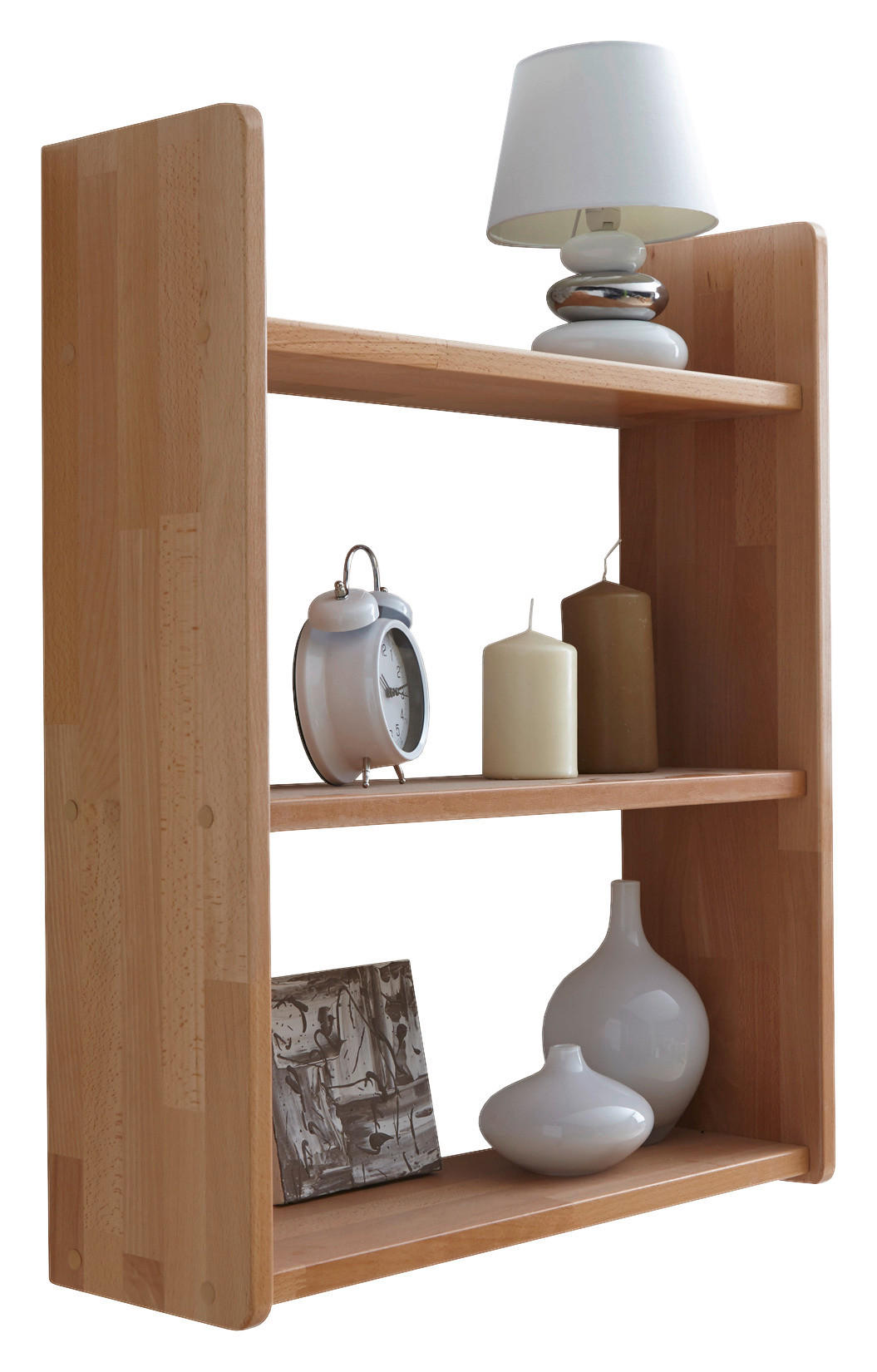 WANDREGAL Buche massiv Buchefarben  - Buchefarben, Basics, Holz (60/74/20cm) - MID.YOU