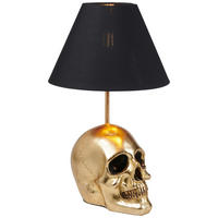 BORDSLAMPA 26/26/43 cm   - svart/guldfärgad, Lifestyle, plast (26/26/43cm)