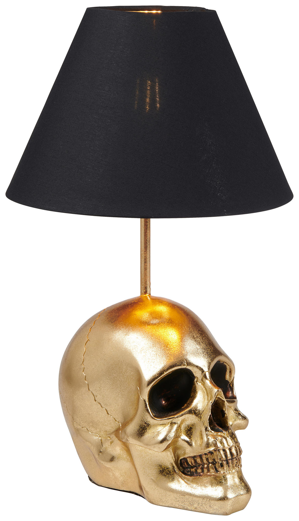 BORDSLAMPA 26/26/43 cm   - svart/guldfärgad, Lifestyle, plast (26/26/43cm)